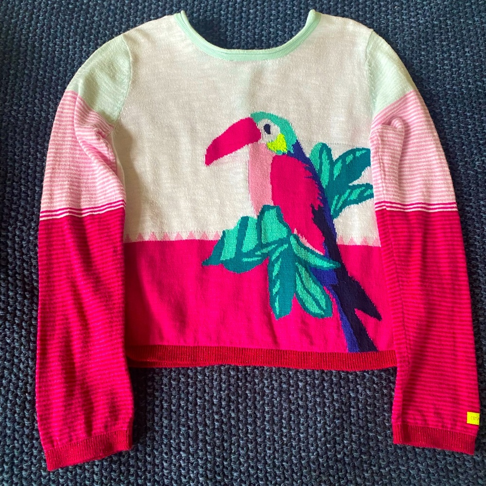 Catimini girls cardigan Sz 7